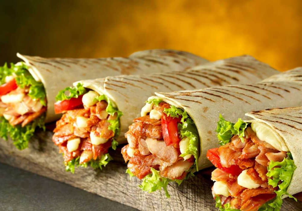 Yarım Ekmek Tavuk Döner 80 gr